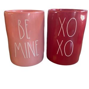 New, never used Rae Dunn Valentine’s Day candles